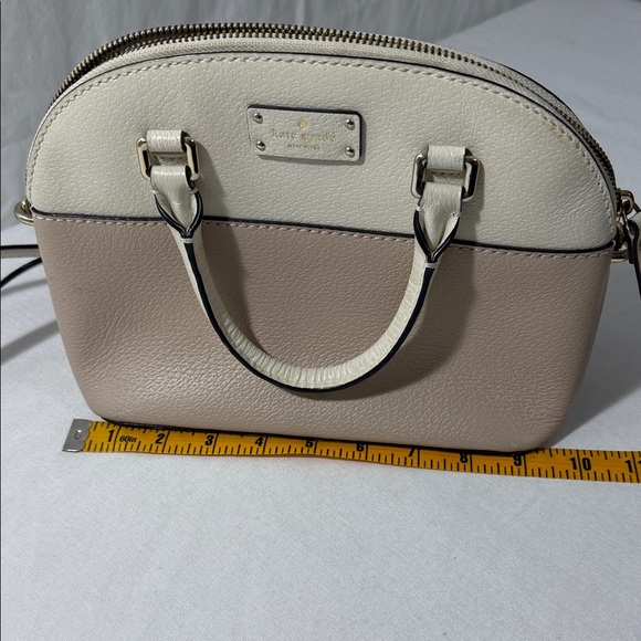 Kate Spade White and Pink Satchel Small Purse Handles and Straps - Picture 11 of 14